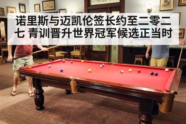 诺里斯与迈凯伦签长约至二零二七 青训晋升世界冠军候选正当时